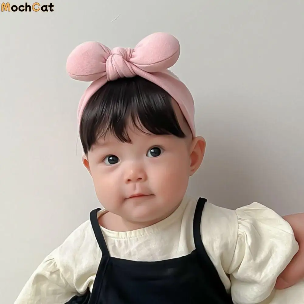 

Fringe Newborn Photography Props Kids Princess Wig Headband Newborn Baby Headwear Baby Bowknot Headband Wig Toddler Neat Bang