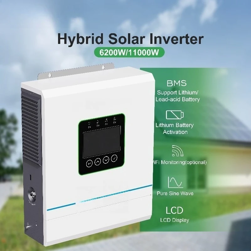 Commercial Grade 48v 230V 220V 11kw Off Grid INVERTER With 50Hz 60Hz Can Parallel for Solar Energy Storage System Inverter