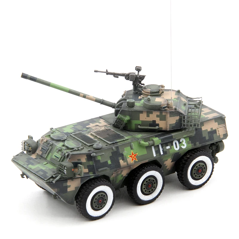 1:72 Scale Diecast Alloy PLL05 Toys Tank Chariot Model Wheeled Assault Vehicle Classic Nostalgia Adult Souvenir Static Display