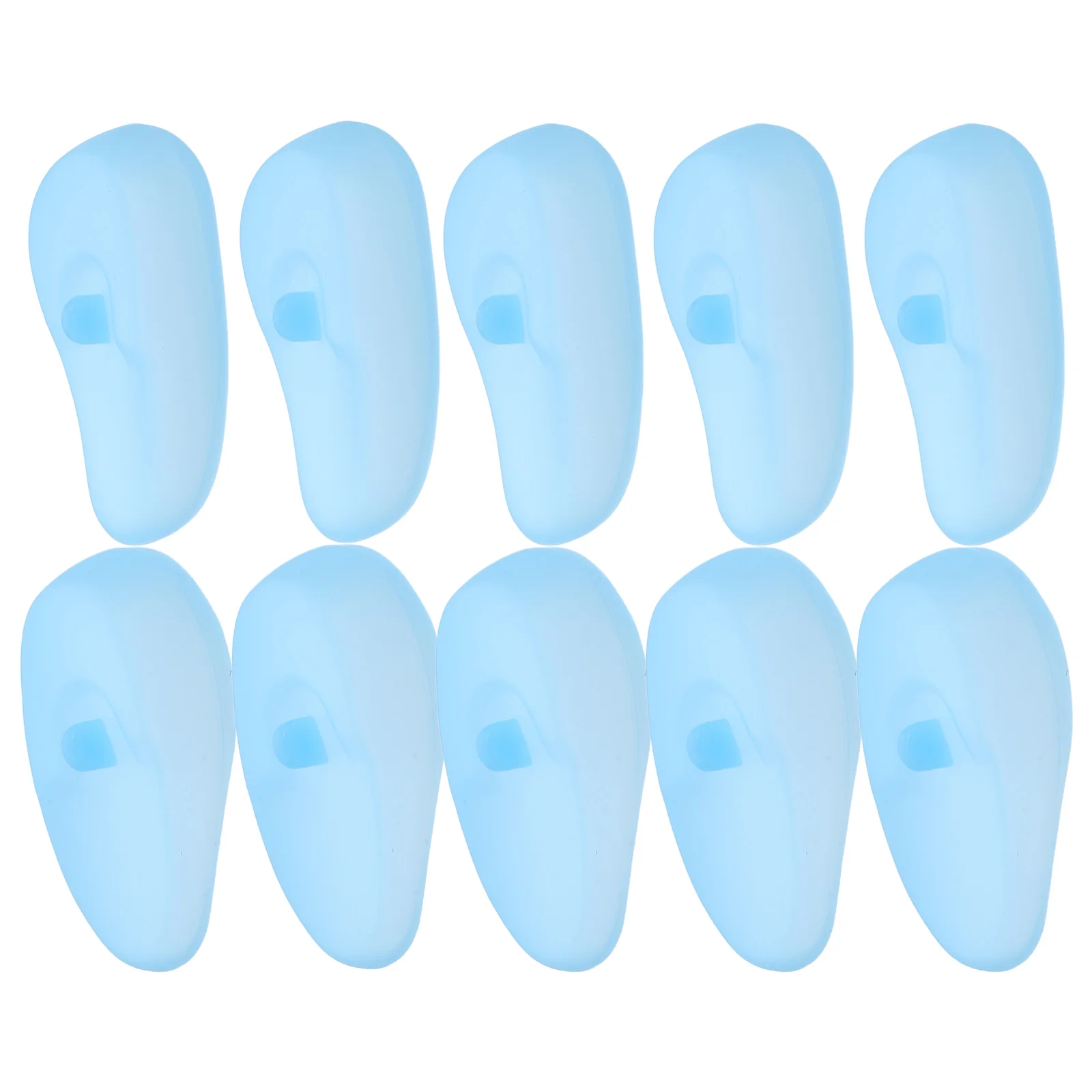 

6 Pairs Silicone Protective Cover for Ear Protection Hair Coloring Protector Protectors Dye Muffs Earmuffs