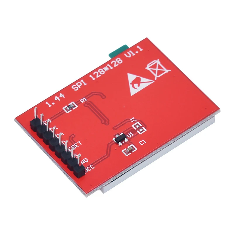 1.44 Inch TFT LCD Display Module 128×128 SPI Serial Screen ST7735 Driver Color LCD Screen 8Pin Interface For Arduino STM32