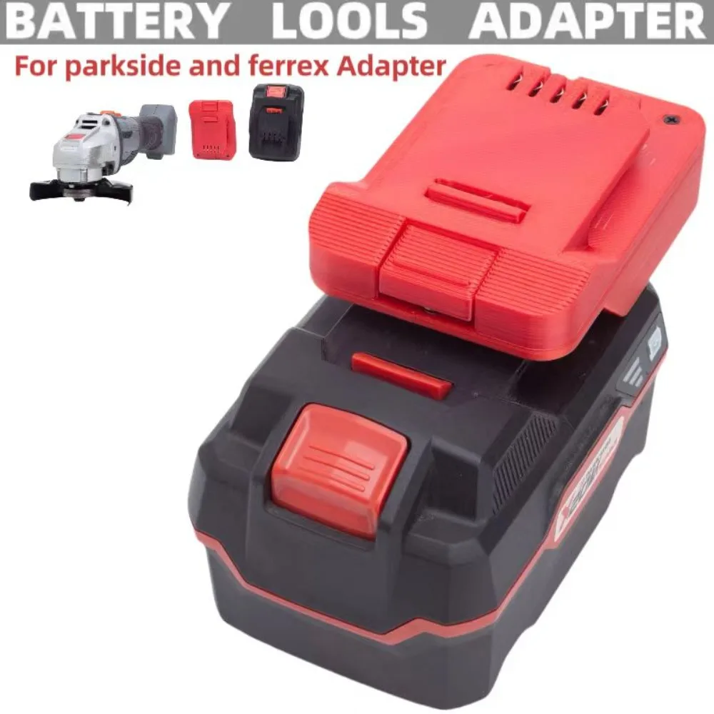 

For Parkside x20V TEAM Battery Compatible to For FERREX 20V Tool Battery Adapter / Converter Accessories