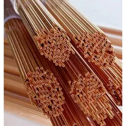 100pc 0.3-1.5X400mm Wire EDM Drill Electrode Single Hole Top Quality Copper Tube