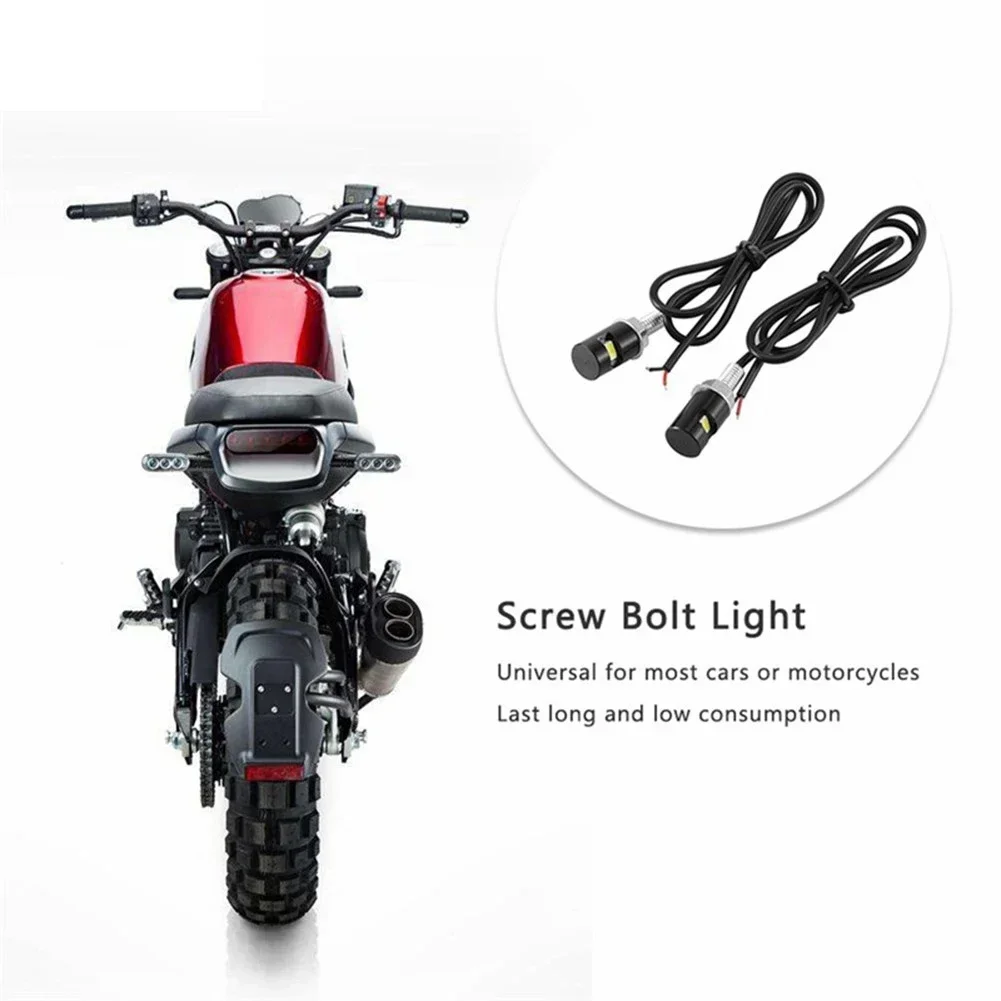 Usage Number License Plate Lights License Plate Lights Motorcycle Tail Bolt Lamps LED V Auto Lamps Lights Number