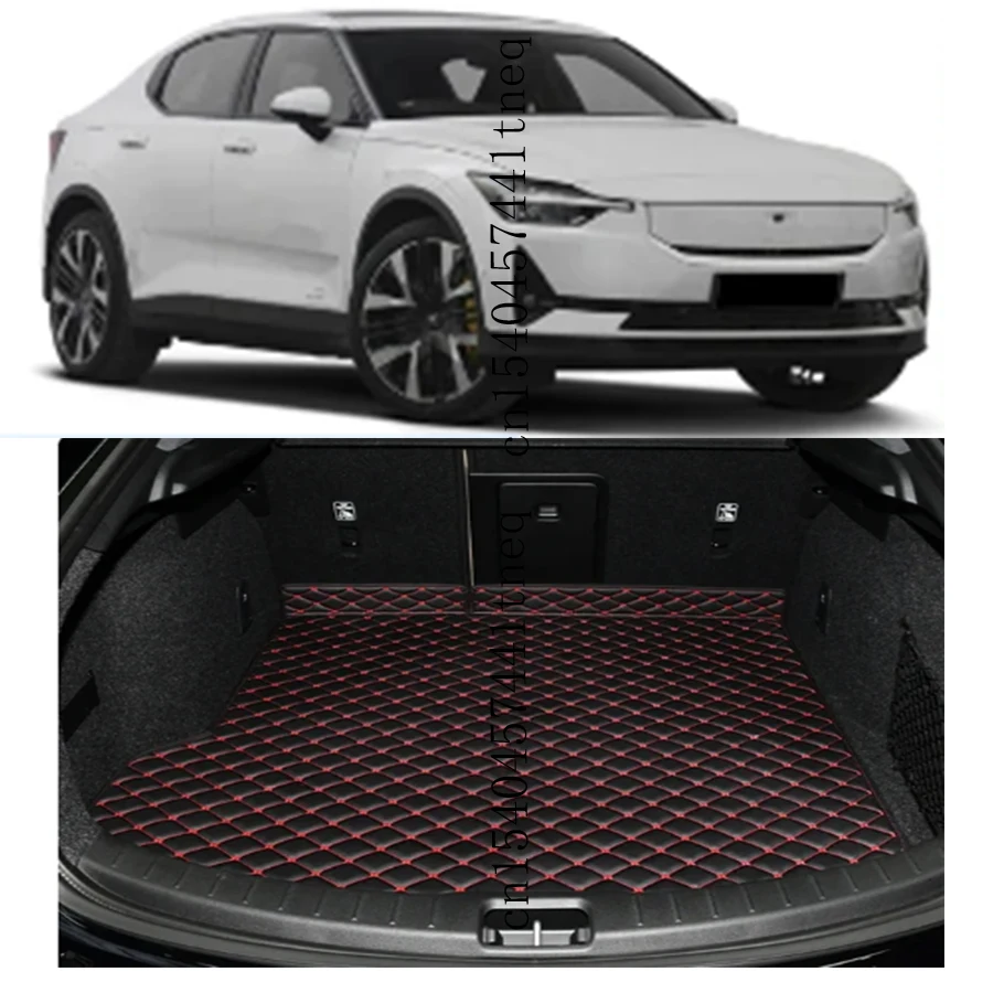 Custom Car Styling Trunk Main Mat For VOLVO POLESTAR 2 2022-2025 Waterproof Anti Scratch Non-slip Protect Cover Auto Accessory