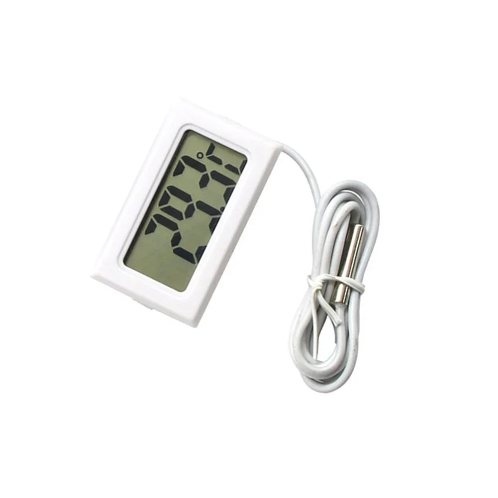 

Car Thermometer Thermometer LCD Digital Refrigerator Car Outdoor Indoor For Home Car Motorcycle Parts Fast Ship