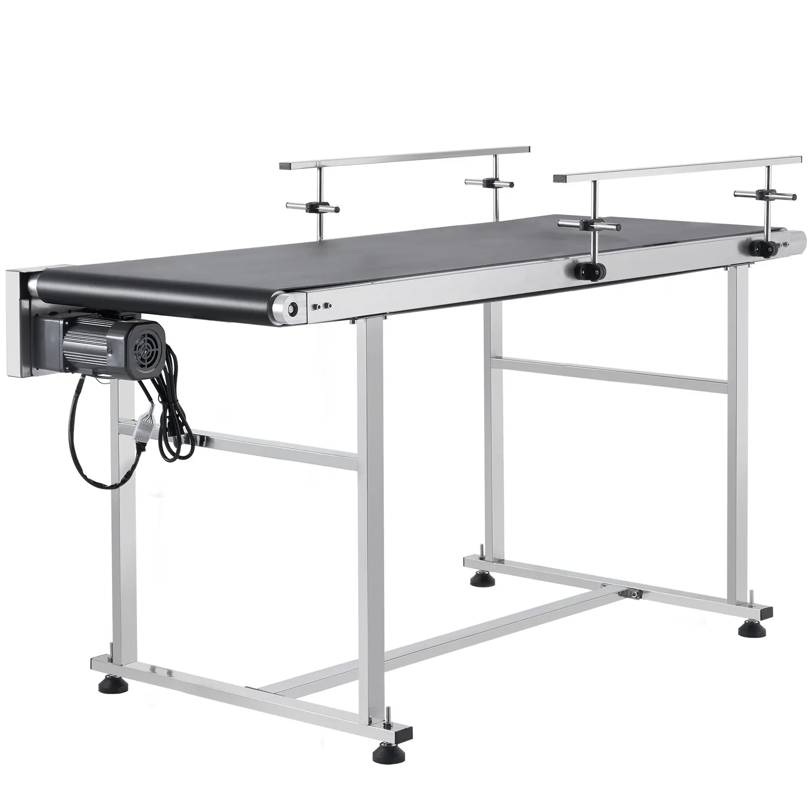 

Belt Conveyor, 59 X 19.7 Inch Conveyor Table, Heavy Duty Stainless Steel Motorized Belt Conveyor For Inkjet Coding Applications
