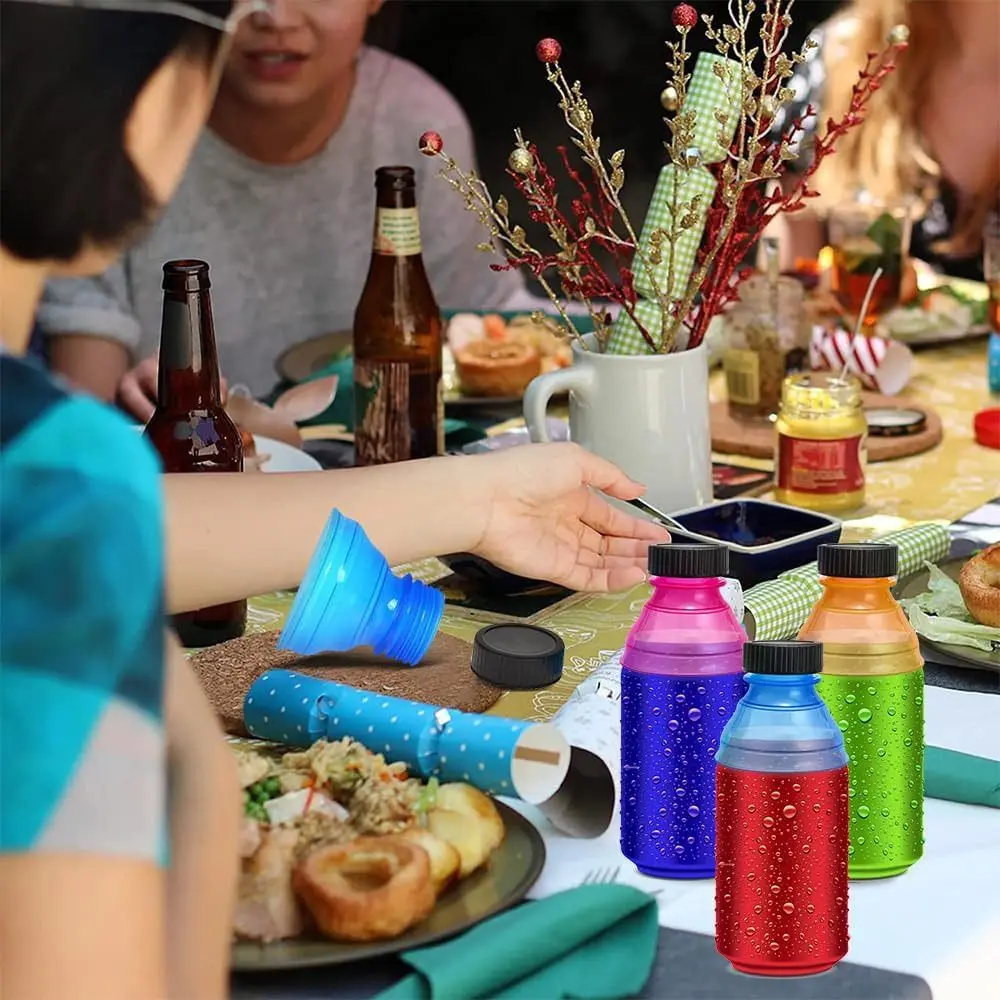 3pcs/6pcs Carbonation Preserving Soda Can Lids Spill-Proof Reusable Soda Can Cover Multi-Color Pop Can Covers Soda Cans