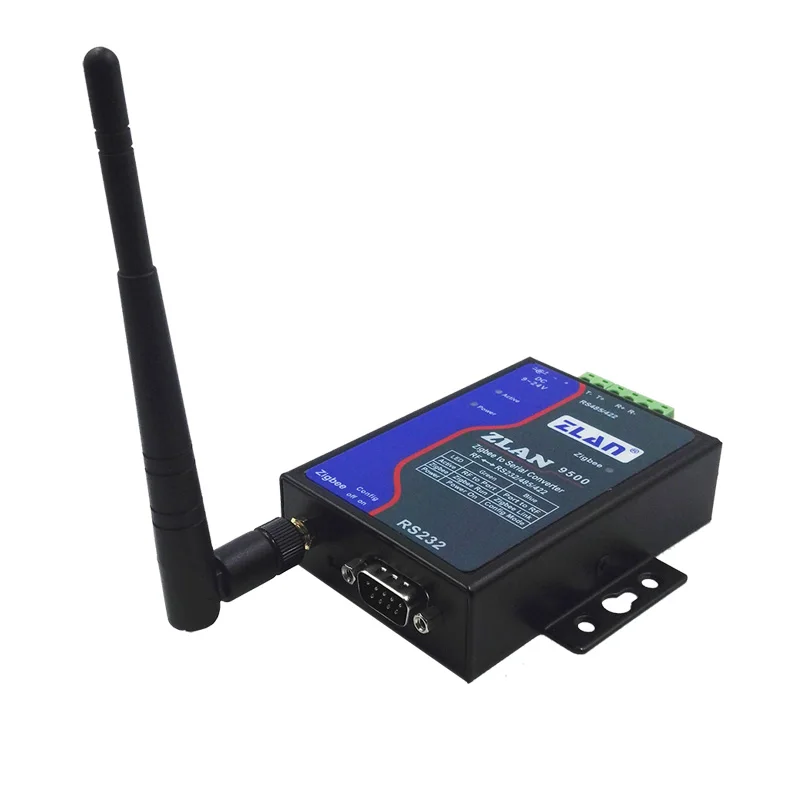 Port seri RS232 RS485 RS422 ke Zigbee converter ZLAN9500
