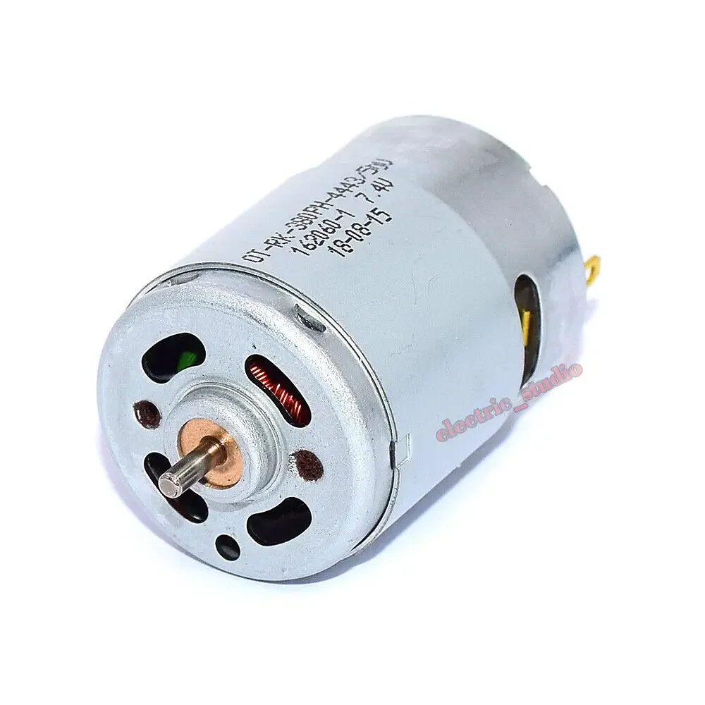 Micro RK-380PH-4443 Motor DC 7.4V 14000RPM High Speed Large Power for RC Toy Car Boat Model Vacuum Cleaner Hair Dryer