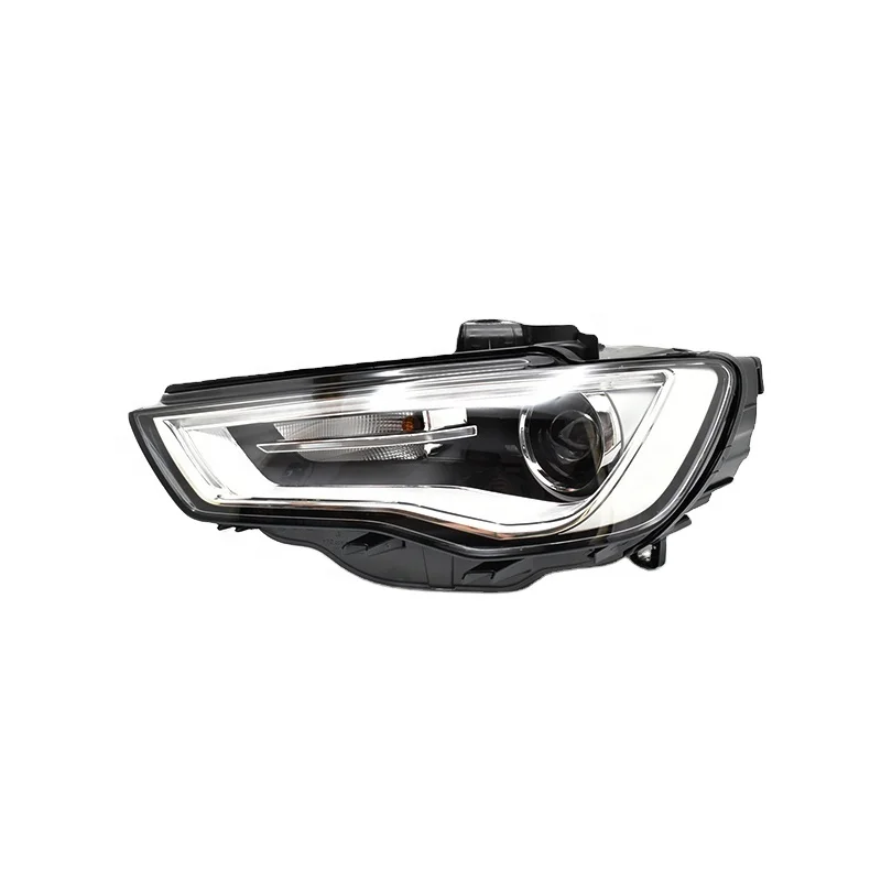 TIEAUR Auto Headlight Xenon Headlamp Plastic Headlights for A3 13 -15 Year