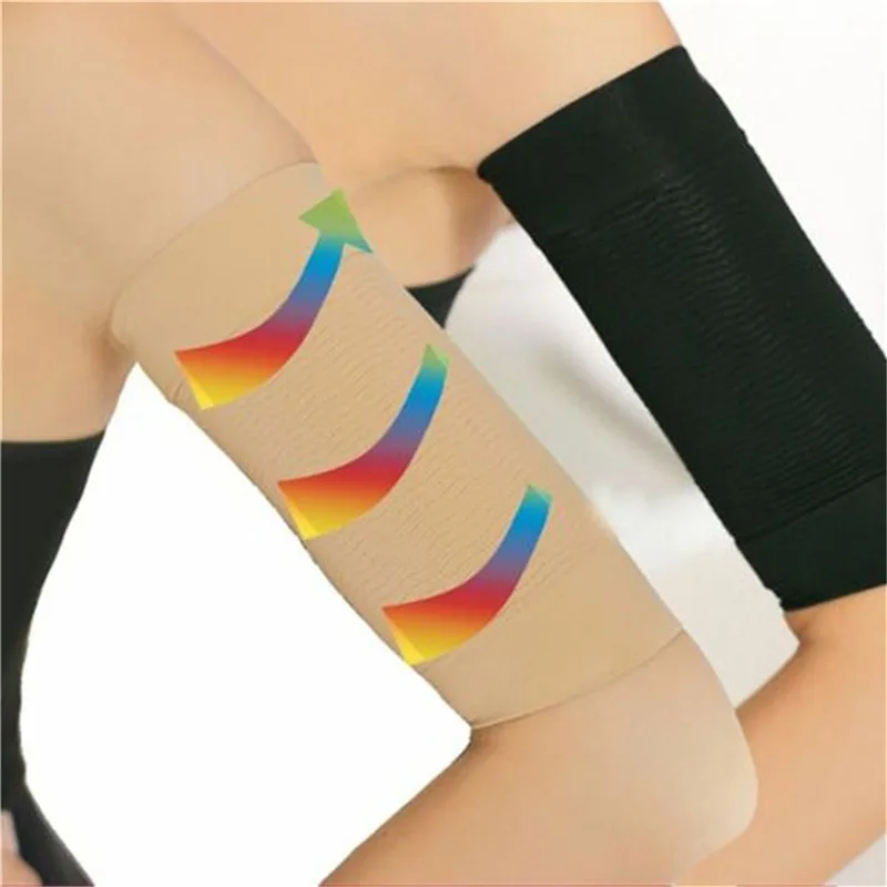 Donne Elastico Compressione Braccio Che Modella Maniche Dimagrante Braccio Shaperwear Mangas Para Brazo Perdita di Peso Gomito Massaggiatore Braccio Avvolge