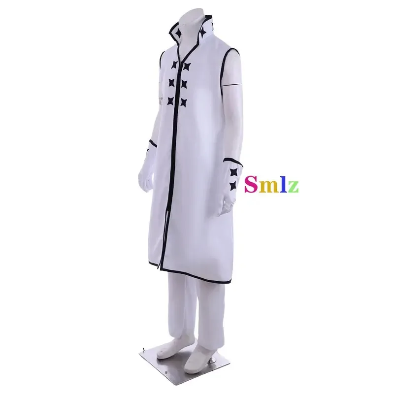 

COSda@Meliodas Cosplay Anime Seven Deadly Sins Costume Men Nanatsu No Taizai White Trench Pants Glove Halloween SetCOSda@