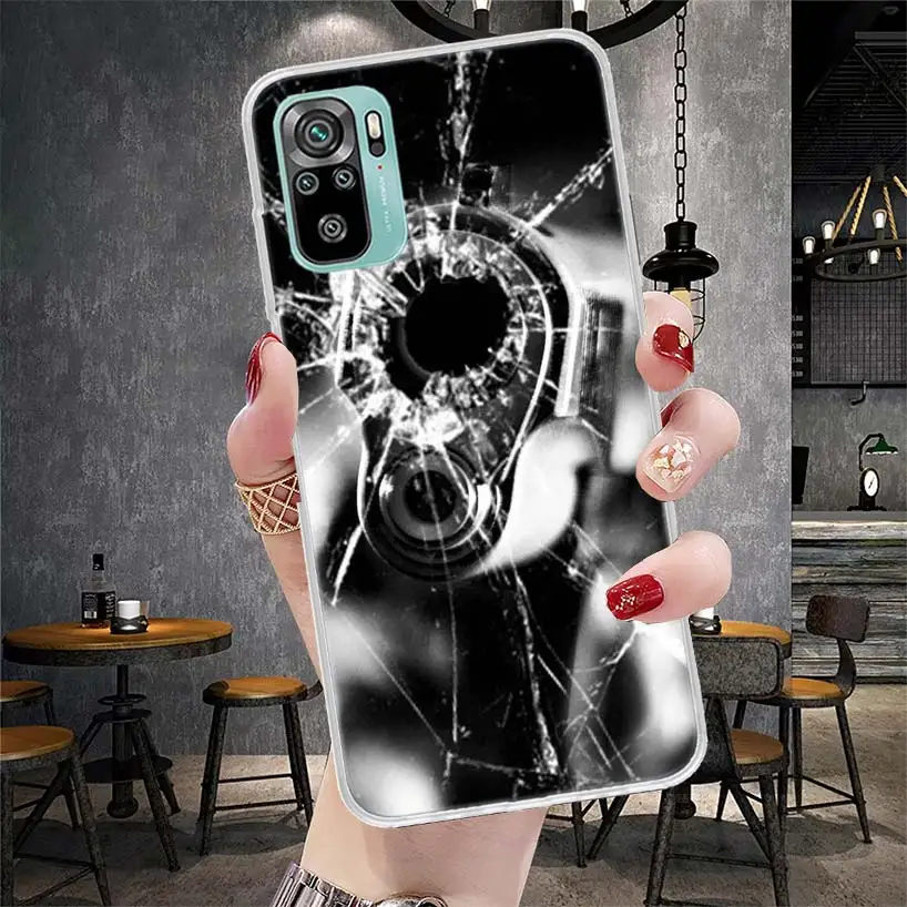 Funny Fissure Crack Breaking Pattern Soft Phone Case For Xiaomi Redmi 9A 9C 9T 10A 10C 10 9 Prime 10X 8A 8 7A 7 6A 6 Pro K40 K20