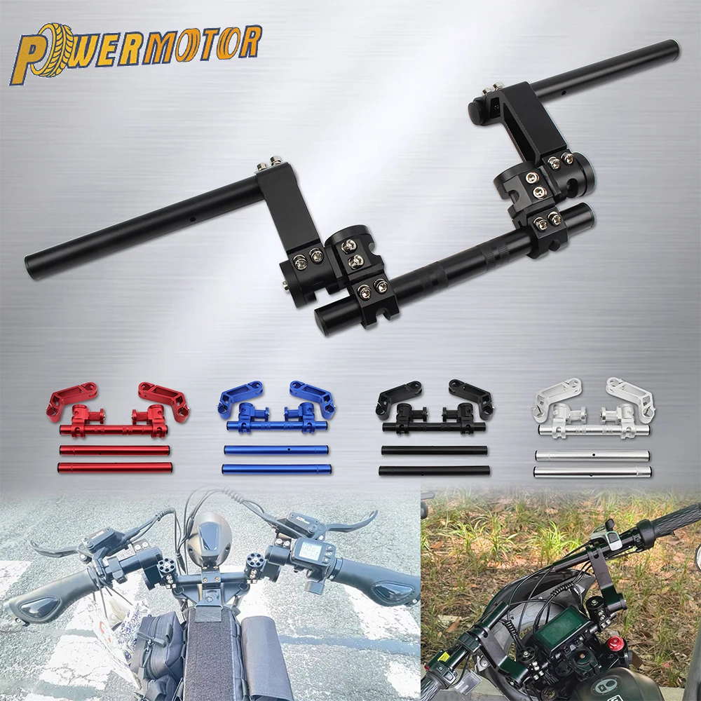 

Motorcycle Handlebar 7/8" 22mm CNC Removable Adjustable Steering Handle Bar Accessories 125cc Pit Dirt Bike Motocross Scooter