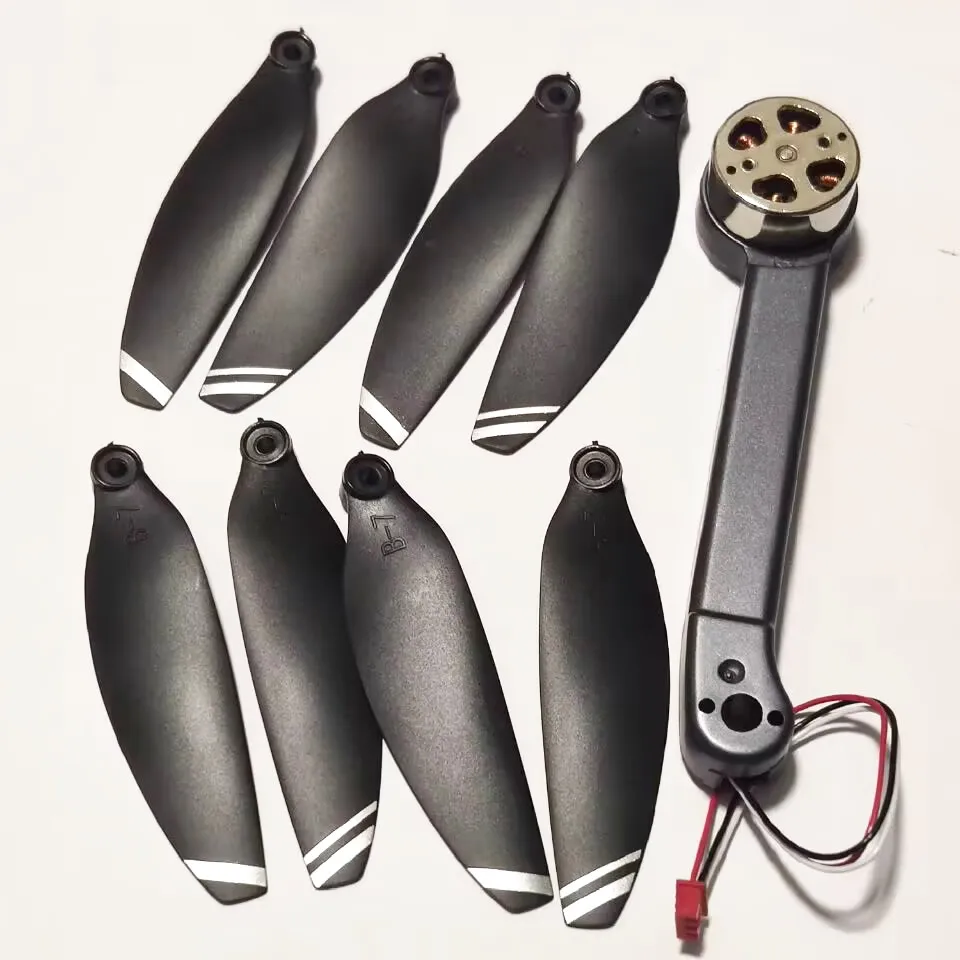 SG107Pro Drone Parts Brushless Motor Arm B2 With Propeller Blade 8PCS for ZLLRC SG107 Pro Folding Four AXis RC Quadcopter