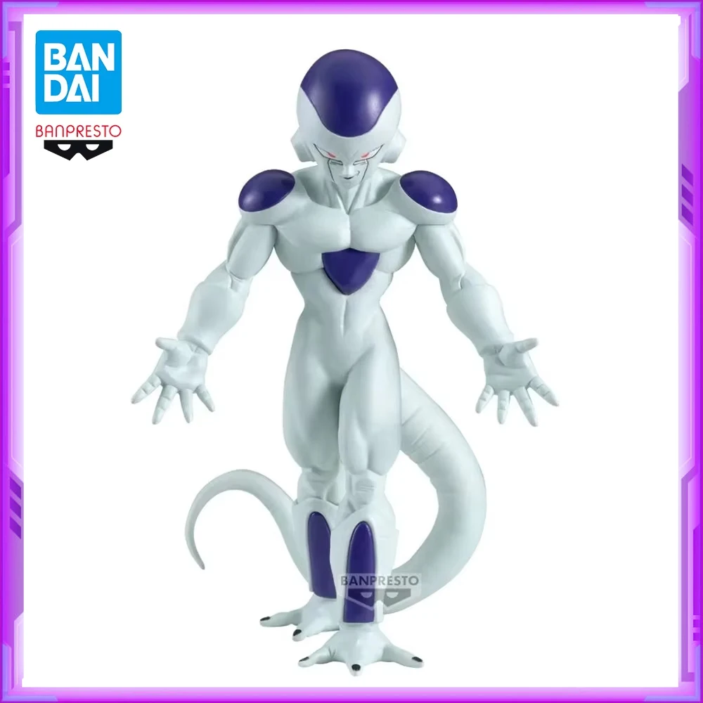 Original BANDAI BANPRESTO Dragon Ball SOLID EDGE WORKS Frieza PVC Anime Figures Action Figure Model Toys Christmas Gifts