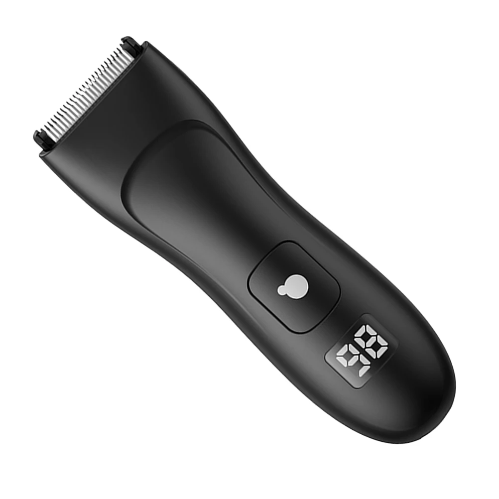 شاشة ديجيتال مقص الشعر الرجال ماكينة حلاقة مزيل ماكينة إزالة حلاقة للوجه السيراميك شفرة Trimer رجل رجل الظهر