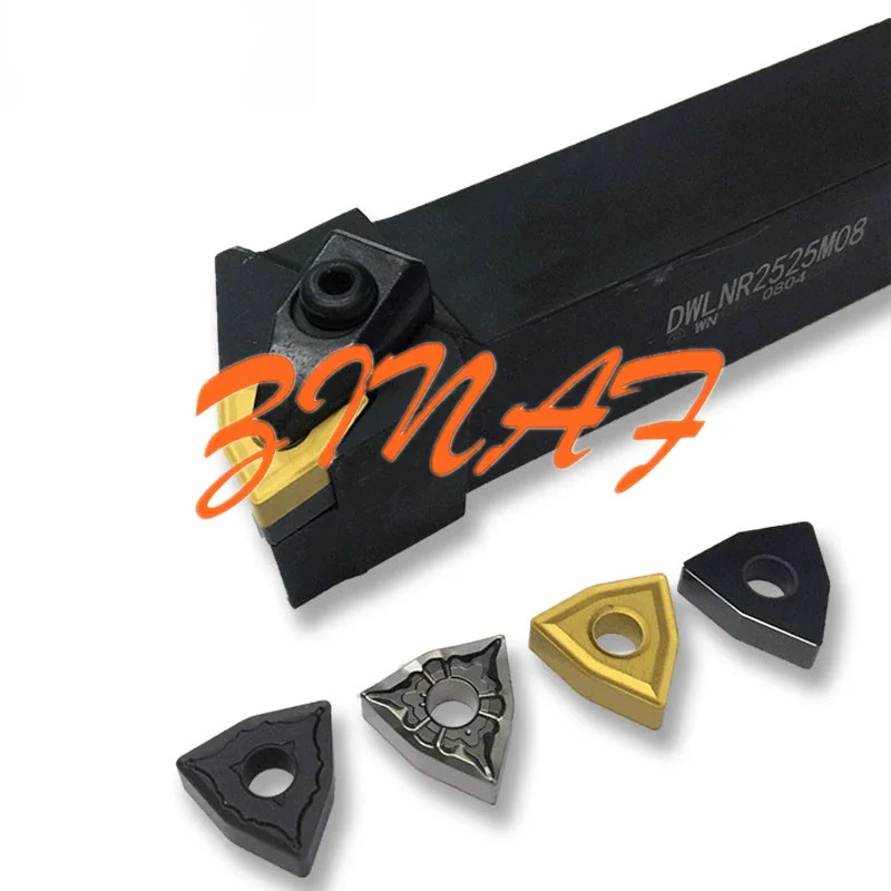 

Токарный инструмент DWLNR DWLNL DWLNR2525M08 DWLNR2020K08 Внешний токарный станок Держатель токарного инструмента Резак Расточная оправка с ЧПУ для пластин WNMG0804