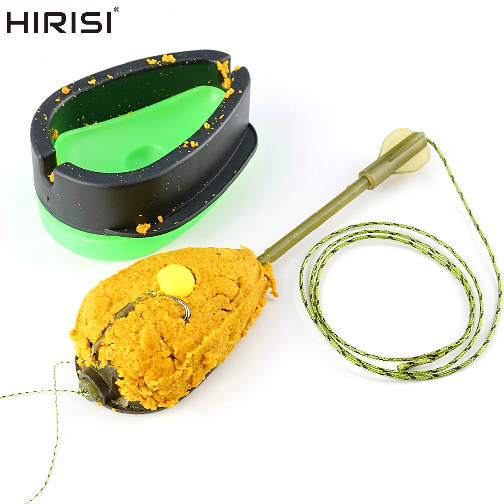 

Hirisi 30g 40g 50g 60g Carp Fishing Method Feeder and Mould Carp Fishing Tackle Set Bait Cage Basket Bait Fishing Accessories ﻿