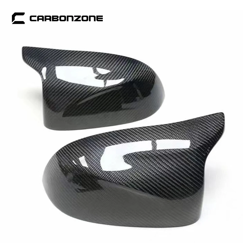 Dry Carbon Fiber Car Mirror Cover for bmw f97 x3 x4m x5 x6 Protector Replacement Style car mirror cover accessories