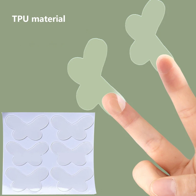 

New Butterfly Shaped Elf Ear Patch Wind Attracting Ear Stickers Corrective Artifact