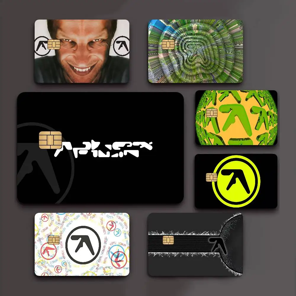 

A-Aphex Twin Anmie Sticker Film Skin Cover For Credit Card Debit Bank Card Front