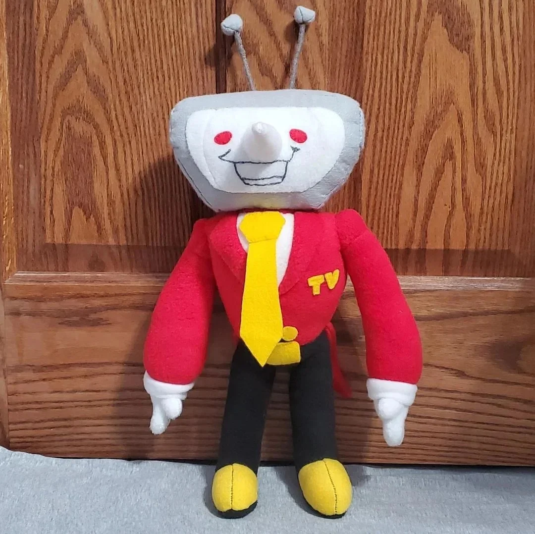 DELTARUNE Tenna juguete de peluche lindo Tenna muñeca juego de peluche almohada suave muñeca Kawaii decoración de la habitación juguete regalo para niños