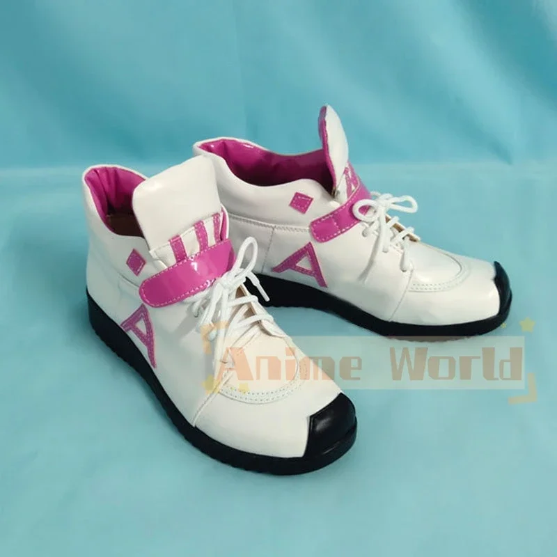 Gioco Dea della Vittoria: Nikke Alice Wonderland Bunny Girl Scarpe Cosplay Stivali di Carnevale di Halloween Realizzati su misura