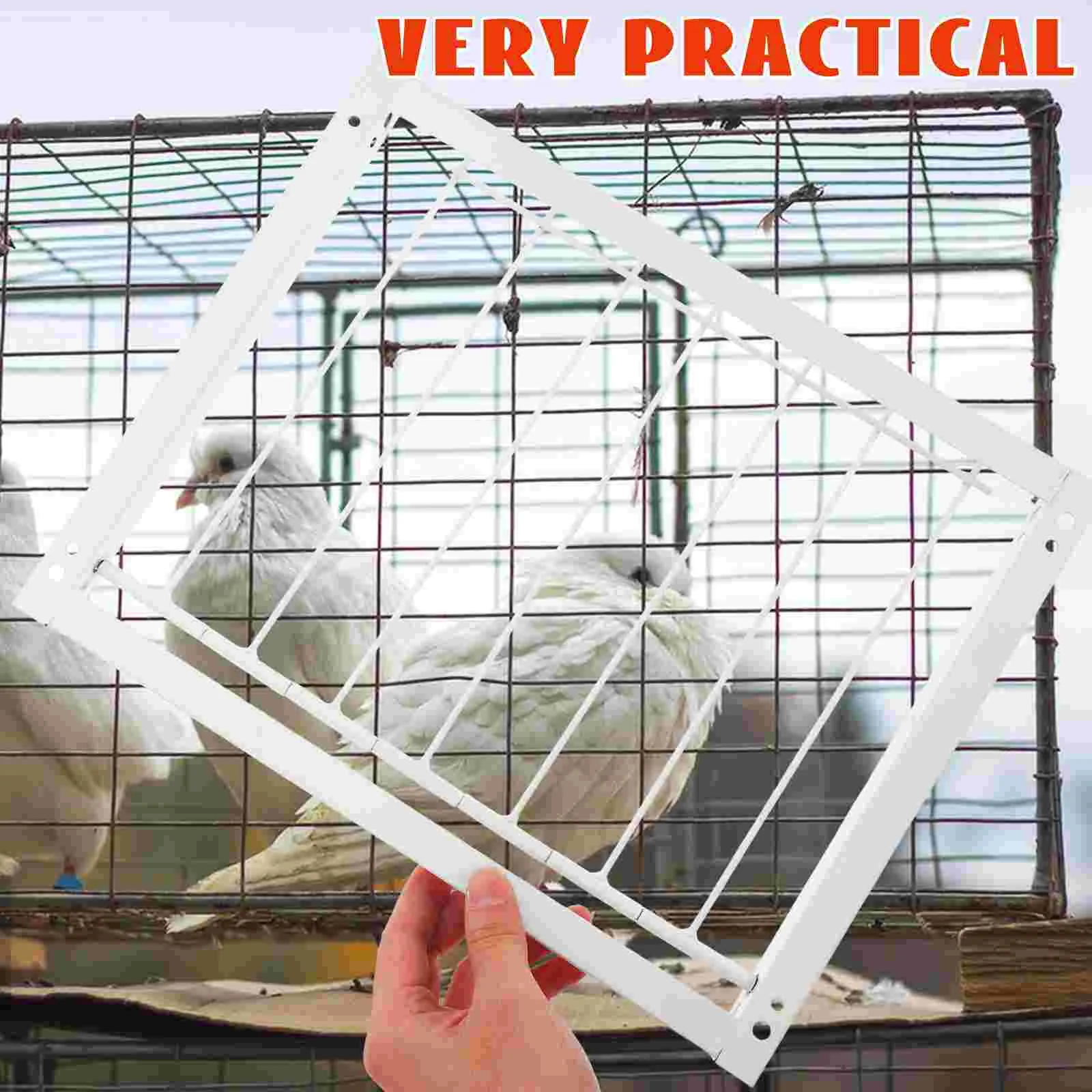 Pigeon Cage Door Birdcage Wire Trap One Way Entrance Cages Racing Quail Stainless Steel