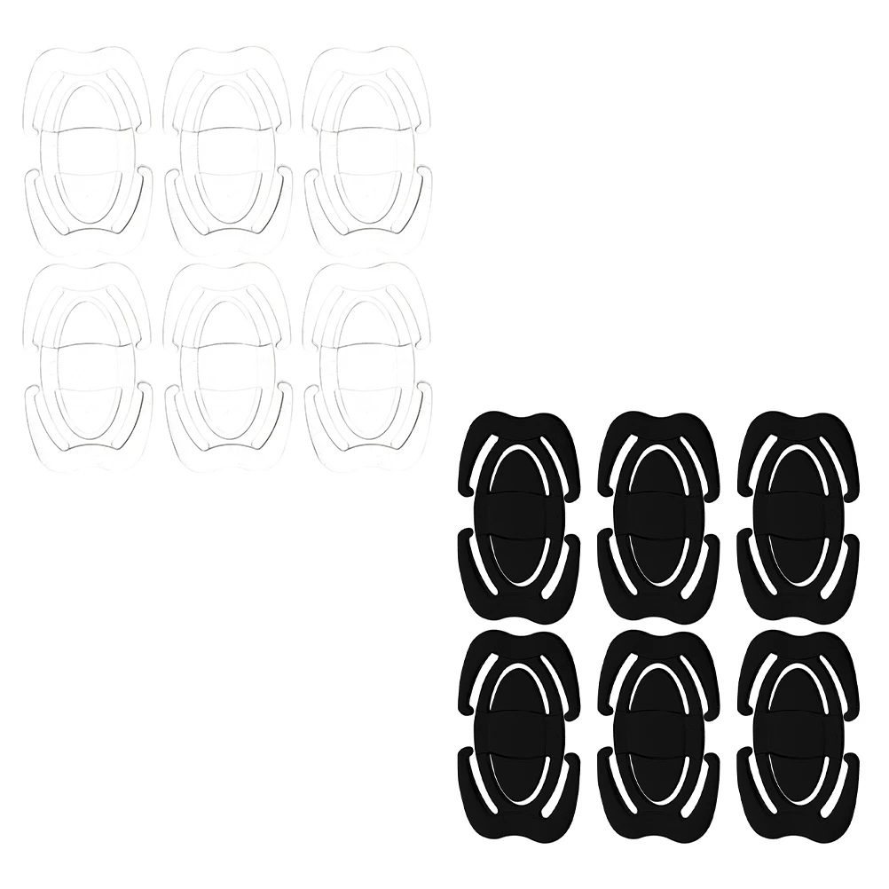

12pcs Anti-Slip Strap Clips Invisible Replacement Hooks Secure Hold Accessories For Women Clip Buckle Strap Holders Retainers