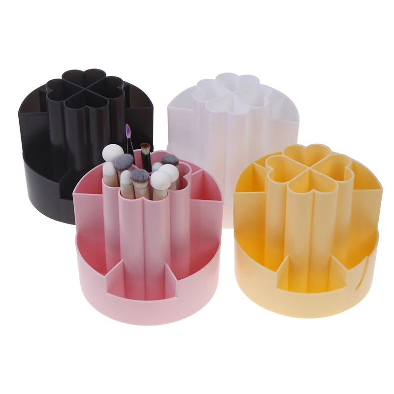 

360°Rotating Makeup Organizer Makeup Brush Holder Cosmetic Storage Box Makeup Storage Organizer Pencil Case Lipstick Organizer