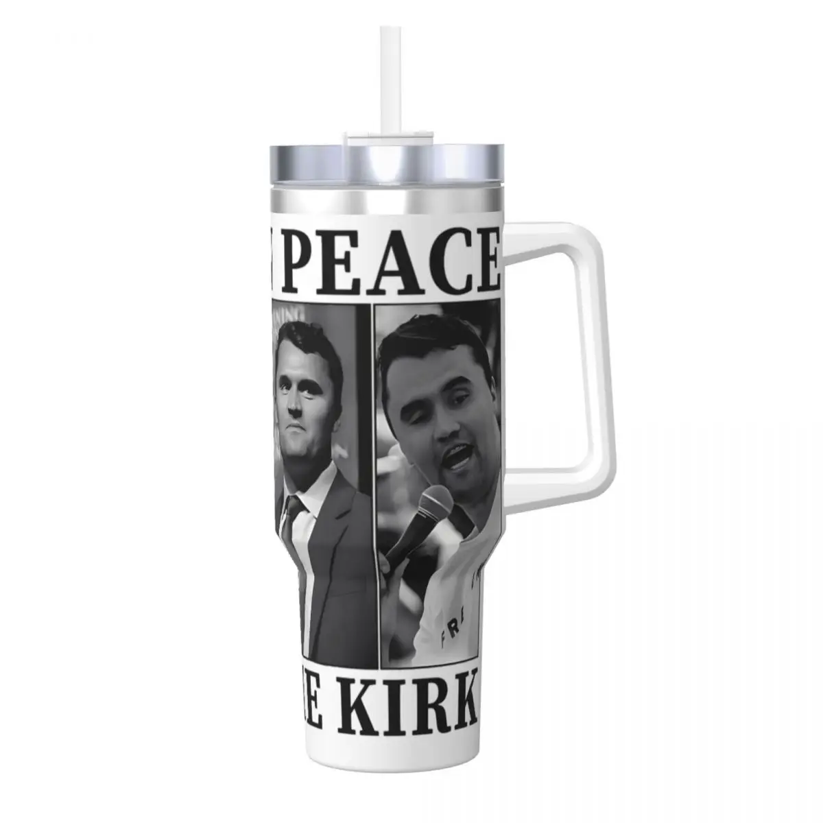 

Стакан Charlie Kirk Freedom из нержавеющей стали R I P, кружки для вождения, большие термочашки, портативная бутылка для холодного напитка, молока, воды