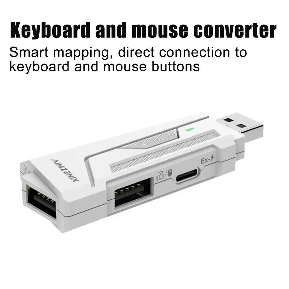 Aimzenix AX200/AX200Pro PC Gaming K&M Apex Cod Steam Game Converter/Адаптер/Настройка приложения частота отчетов 1000 Фото №2