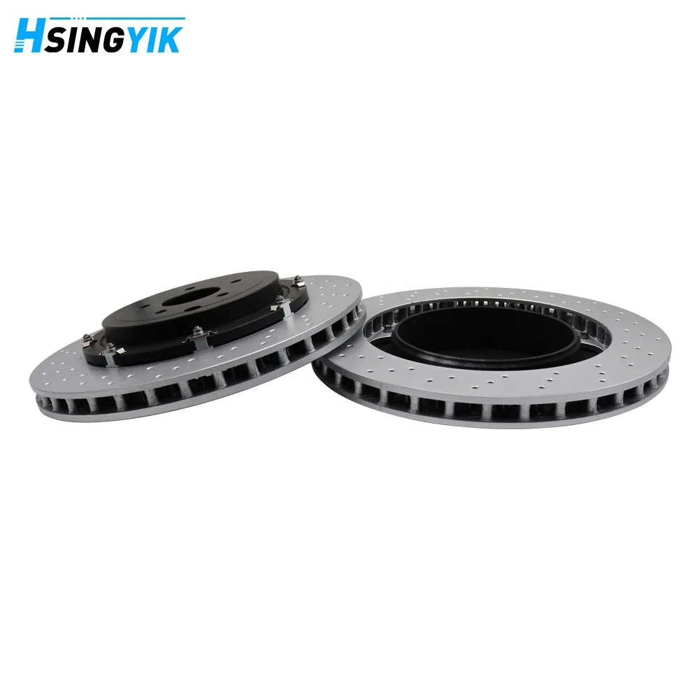 Wholesale Floating Brake Disc 40206-KJ10A 43206-KJ10A High Carbon Alloy G3500 Racing Car Brake Rotor for Nissan GT-R GTR R35