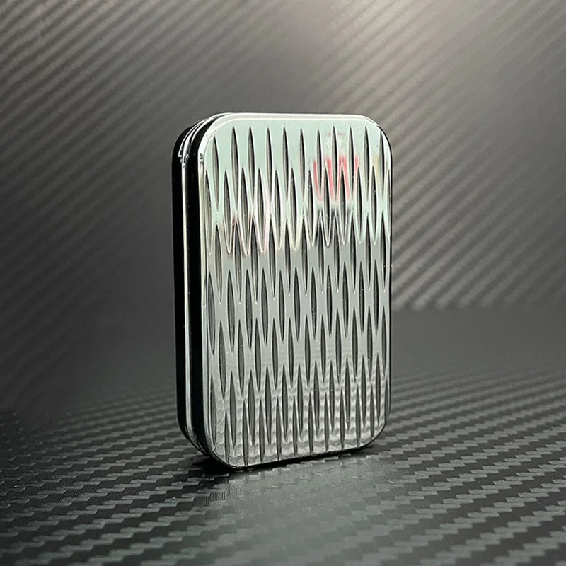 스타일리시한 무제한 푸시 슬라이더 EDC 피젯 토이 자석 금속 푸시 피젯 슬라이더 ADHD 장난감 성인 스트레스 해소 피젯 스피너