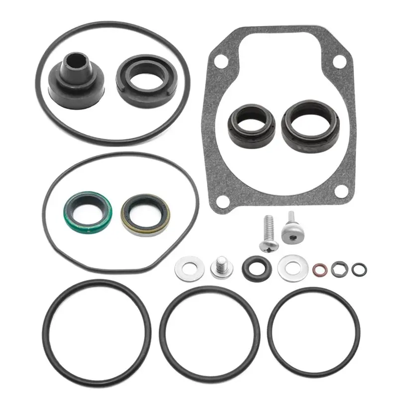 

Комплект уплотнений нижнего редуктора A80X для Johnson Evinrude 35 40 48 50 л.с., 2-цилиндровый, 433550, 0777551, 777551, 18-2694, 87614