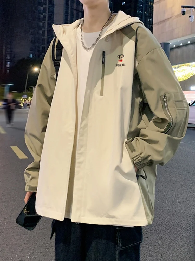 

PaulFrank Loose Fit Men's Jaet Spring Autumn 2025 New American Outdoor Climbing Clothes Large Mouth Monkey Sle