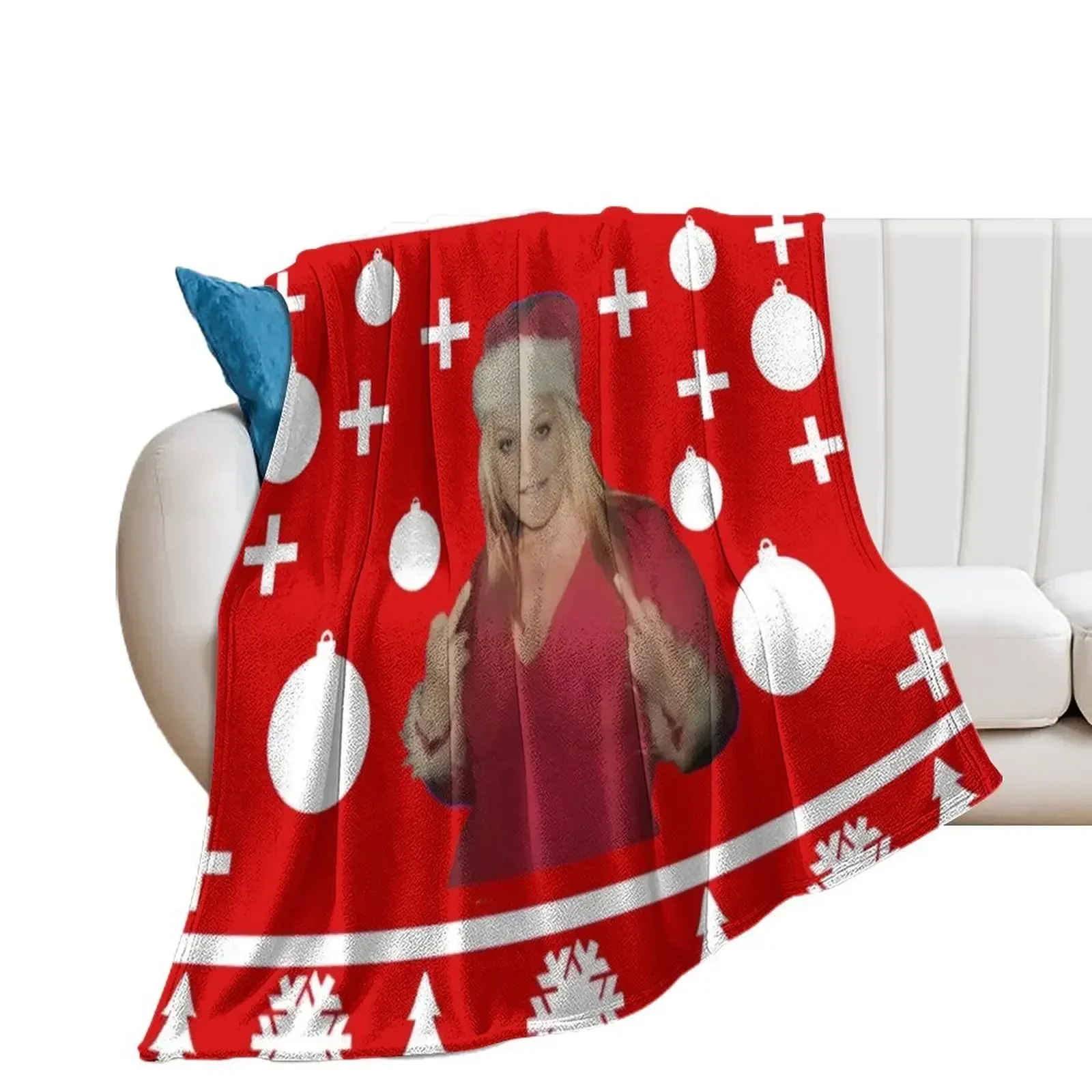 

Merry Xmas Jenni Rivera Throw Blanket anime Baby Kid'S Weighted Blankets