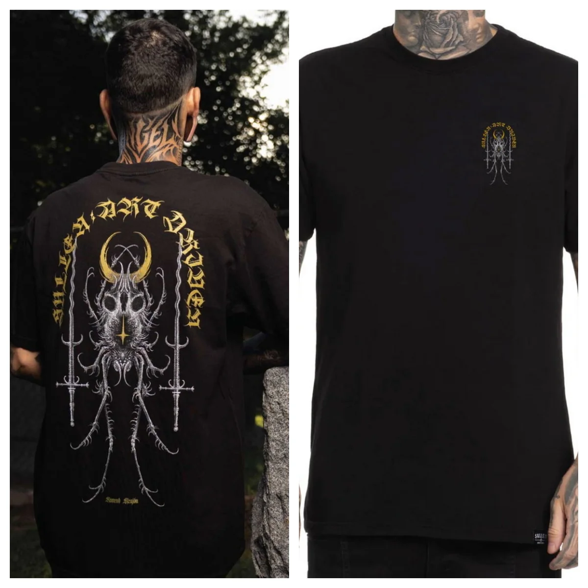 PART OF THE FAMILY Tattoo Art Style Summer Casual T-Shirt Men's and Women's Luxury Brand Top