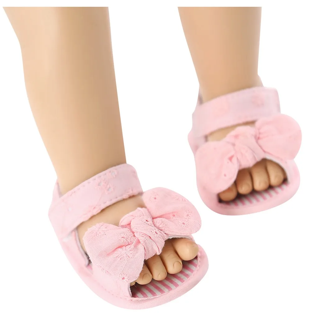 Sandalias de primeros pasos para niñas, zapatos de princesa, para primeros pasos, de verano