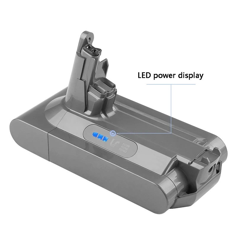 Aokaidikui Neue 25,2 V Batterie 28000mAh Ersatz Batterie   Absolute Kabel-Freies Vakuum Handheld Staubsauger Dyson v10 Batterie