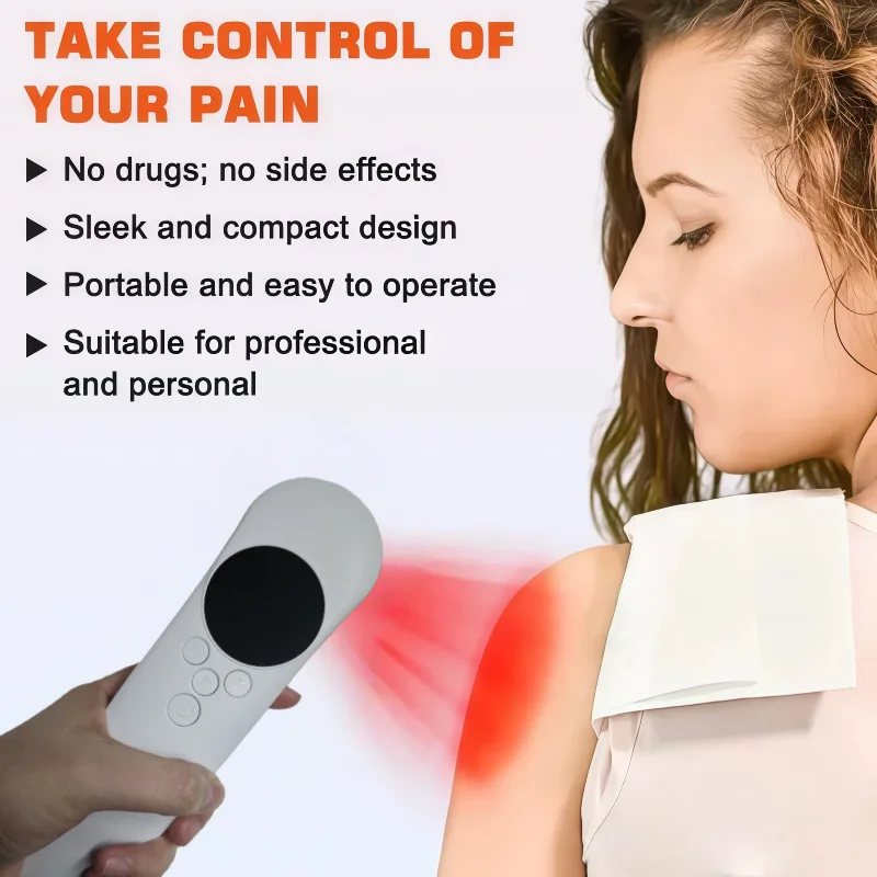 Portable Cold Laser Therapy 780mW, LLLT Device for Back Neck Shoulder Leg Ankle Waist Pain Relief Treatment