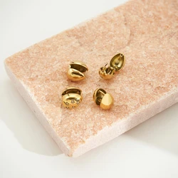 ENFASHION Aretes De Mujer Hollow Rain Drop Earrings With Stone For Women's Stainless steel 18K Gold Plated Jewelry Party E241548