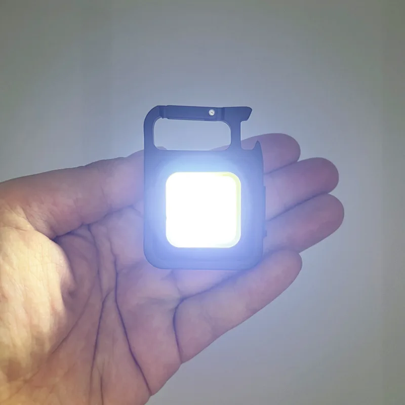 COB Super EDC Little Mini LED Light for Camping, Outdoor Flashlight, Key Stick, Strong Light, Portable Flashlight