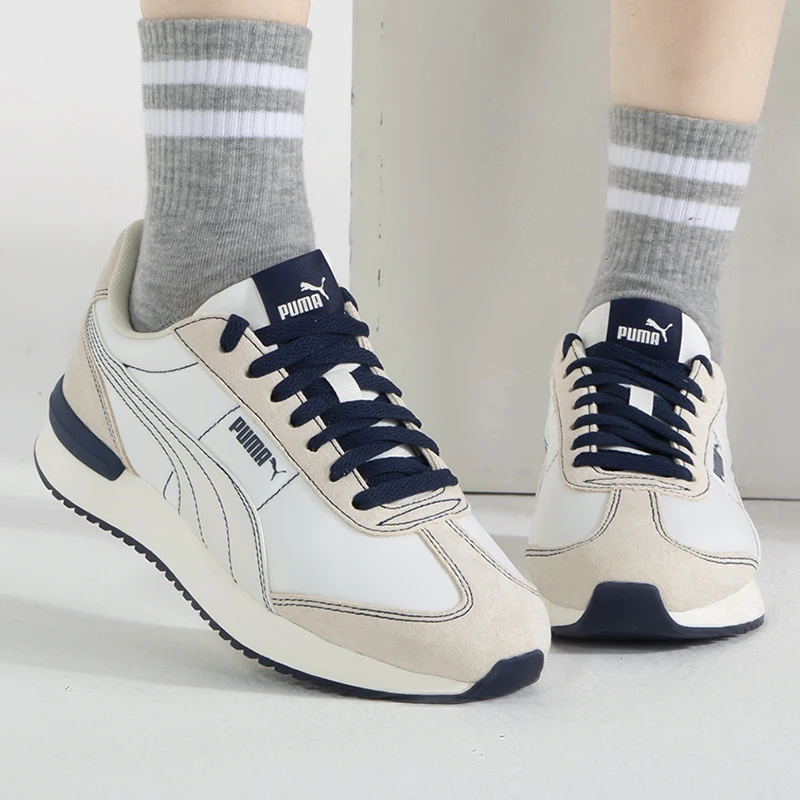 

Puma R78 Wind Unisex Casual Shoes Retro Patchwork Sneakers Low-Top Comfortable Lightweight Training Shoes 392899-04