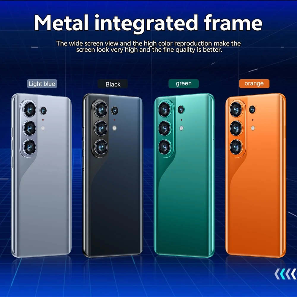 K-Touch Mobile Phones For S26 Ultra Android 15 Smartphone 7.3 Inch Cell Phone 8000mAh Face Unlock 5G Dual SIM 16+48MP Camera Global Version Cellphones
