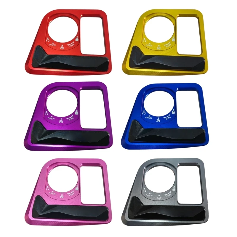 Aluminum Alloy Waterproof Motorcycle Ignition Lock Covers Shield Guard Enhanced Protections And Styles For PCX160 PCX125