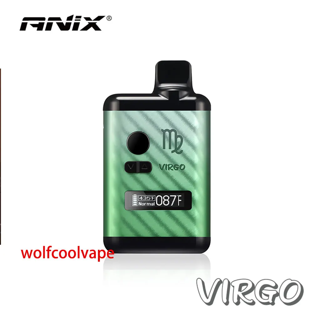 Испаритель Wolfcoolvape для сухих трав, электронная сигарета с керамическим нагревателем, 1300 мАч