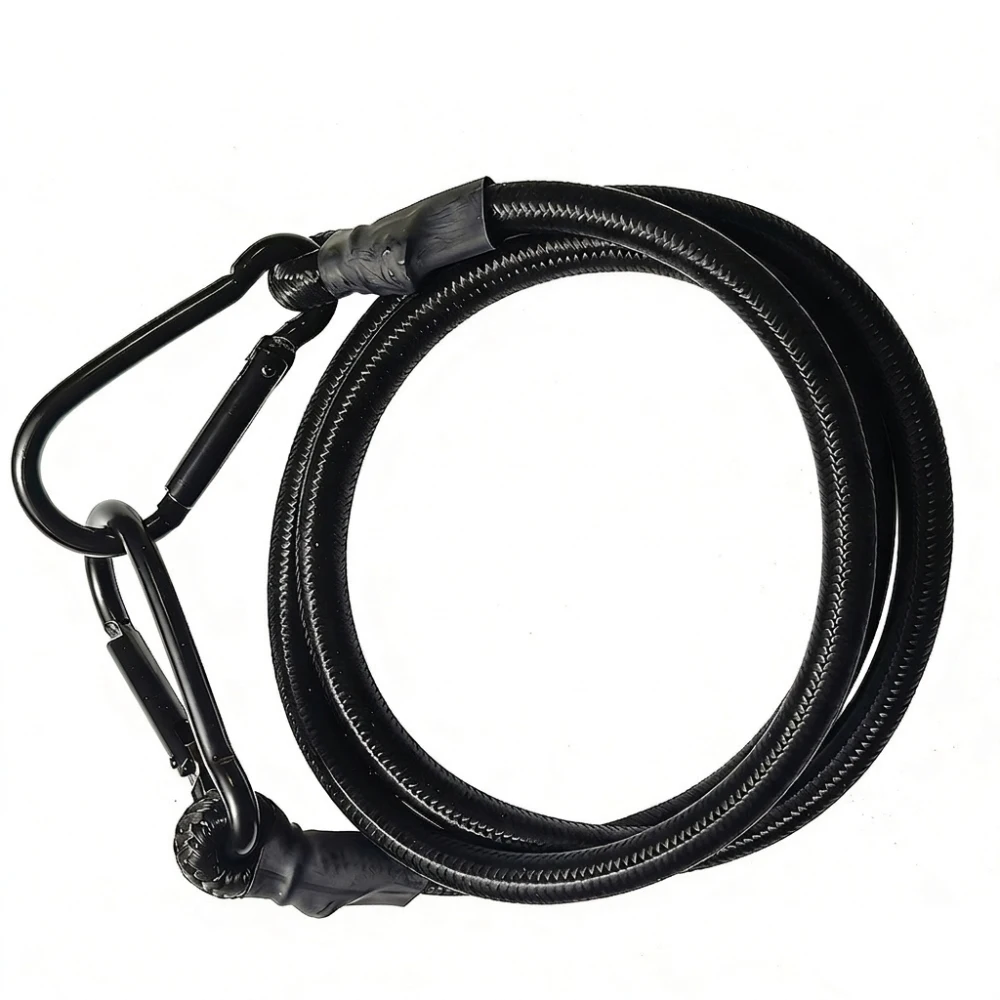 Elastic Cargo Tie Down Rope Luggage Bungee Strap Outdoor Bike Rack Motorcycle Trunk Fixed Binding Cord Utility Accessory